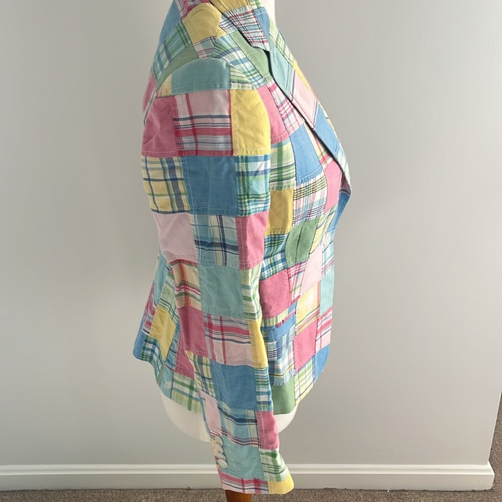 Brooks Brothers Vibrant Pink and Blue Blazer - Picture 7 of 11